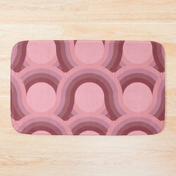 Item preview, Rollin Retro Rainbow in Tonal Mauve designed and sold by YesterdayColl.