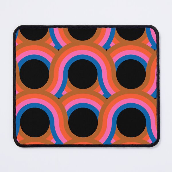 Item preview, Rollin' Retro Road in Piccadilly Rainbow Dark designed and sold by YesterdayColl.