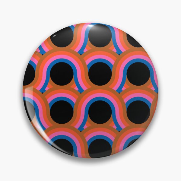 Item preview, Rollin' Retro Road in Piccadilly Rainbow Dark designed and sold by YesterdayColl.