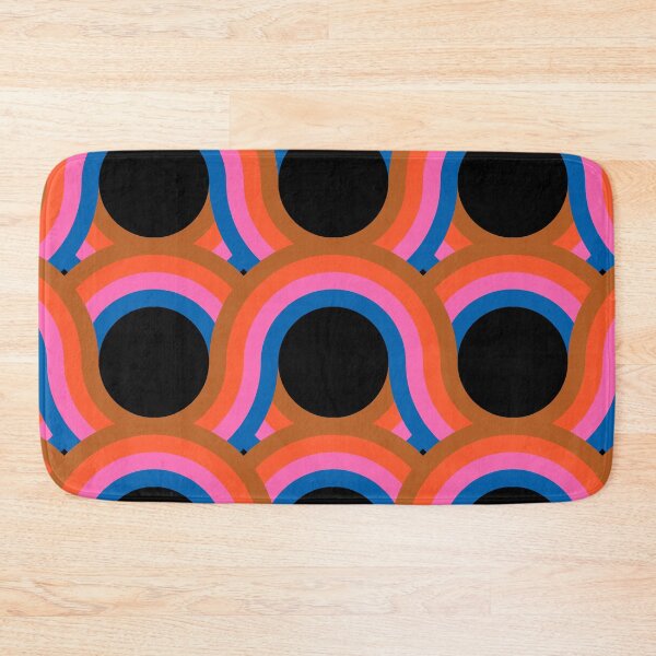 Item preview, Rollin' Retro Road in Piccadilly Rainbow Dark designed and sold by YesterdayColl.