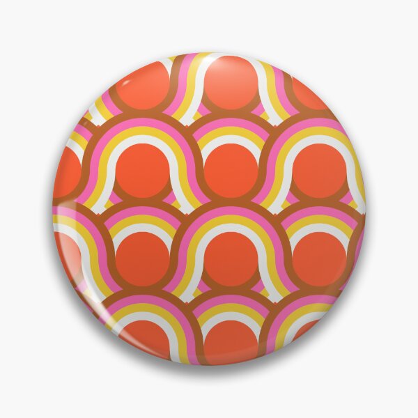 Item preview, Rollin' Retro Road in Piccadilly Orange Rainbow designed and sold by YesterdayColl.
