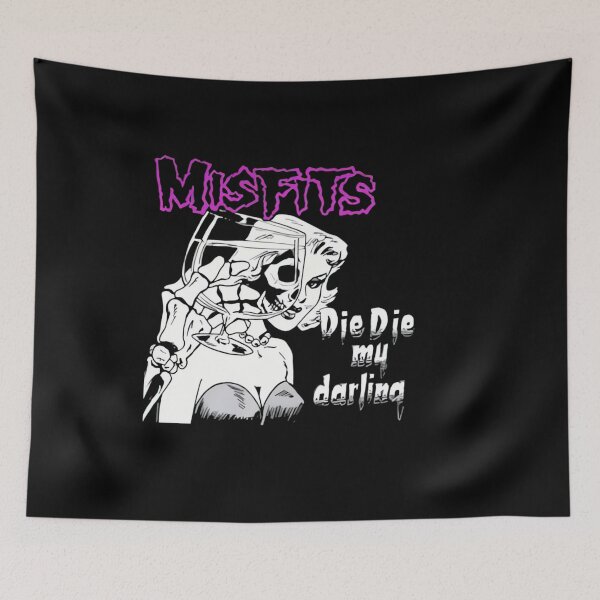 Item preview, Misfits Punk Rock Vintage Flowy designed and sold by Artsarark.