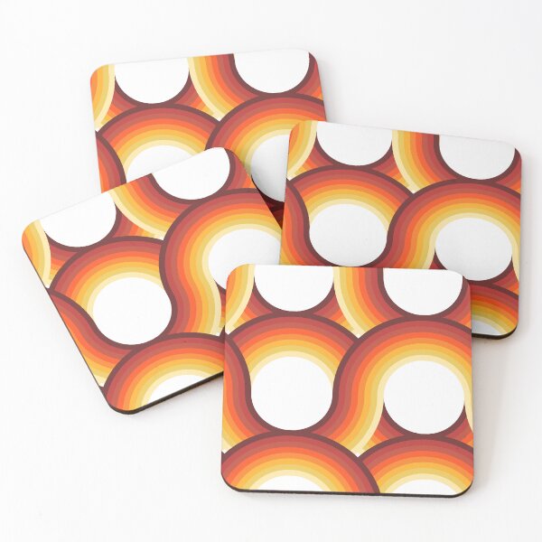 Item preview, Rollin' Retro Road in Orange Ombre + White designed and sold by YesterdayColl.
