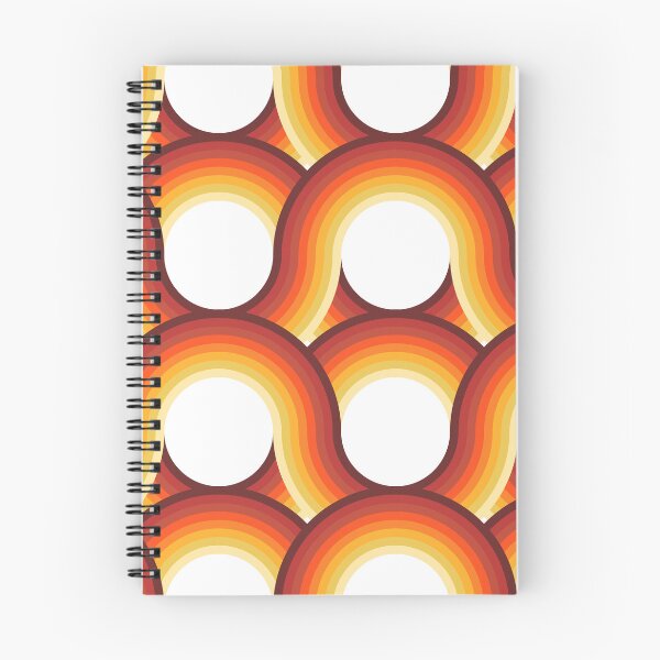 Item preview, Rollin' Retro Road in Orange Ombre + White designed and sold by YesterdayColl.