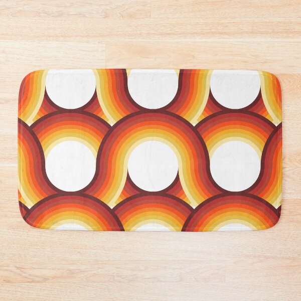 Item preview, Rollin' Retro Road in Orange Ombre + White designed and sold by YesterdayColl.