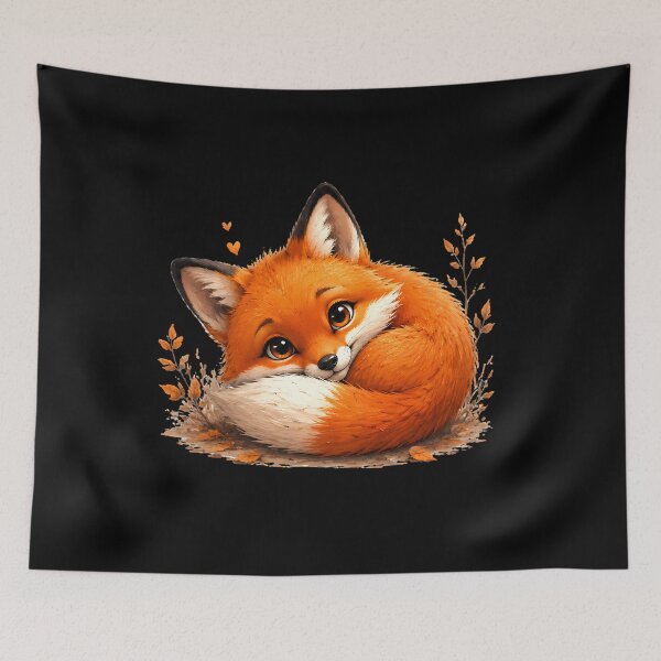 Item preview, Funny Fox designed and sold by Cross-Hatch.
