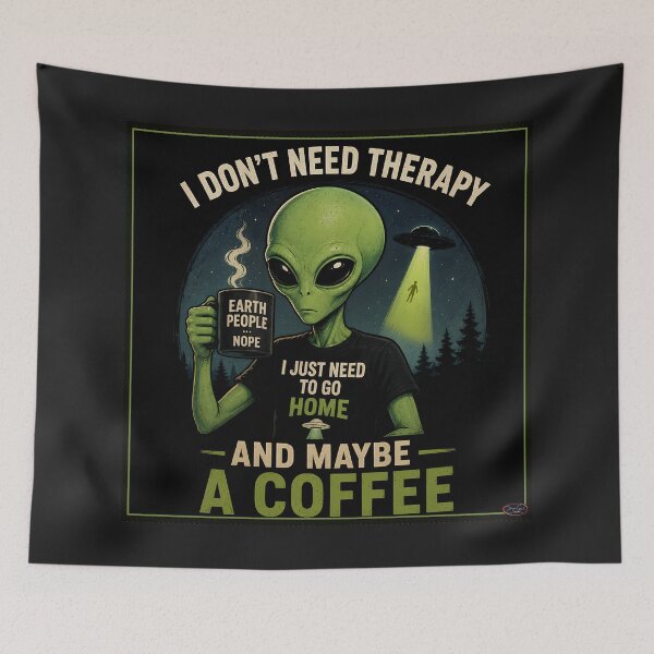 Item preview, Alien Coffee designed and sold by aliengalaxiesglobal.