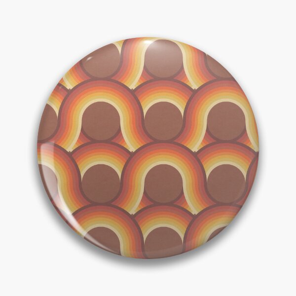 Item preview, Rollin' Retro Road in Orange Ombre + Tan Textured designed and sold by YesterdayColl.