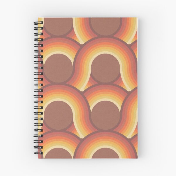 Item preview, Rollin' Retro Road in Orange Ombre + Tan Textured designed and sold by YesterdayColl.