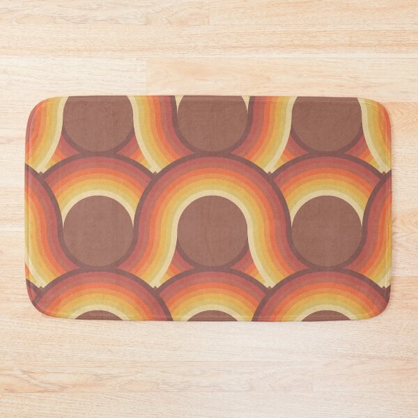 Item preview, Rollin' Retro Road in Orange Ombre + Tan Textured designed and sold by YesterdayColl.