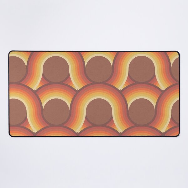 Item preview, Rollin' Retro Road in Orange Ombre + Tan Textured designed and sold by YesterdayColl.