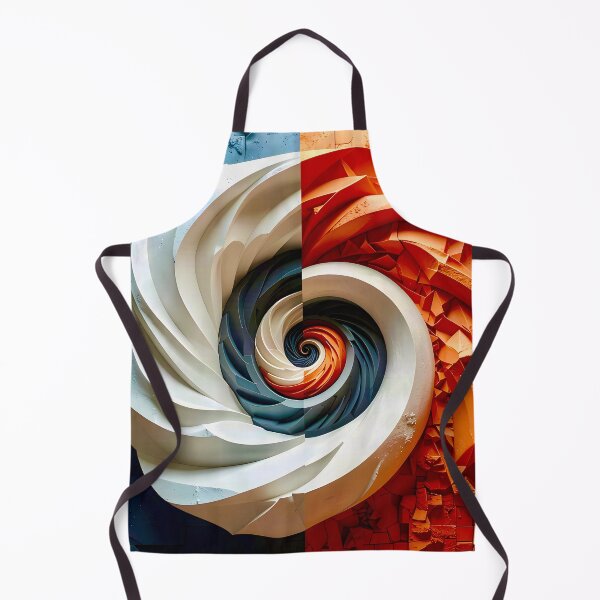 Item preview, Chalk White Plaster and Rustic Stone Vortex designed and sold by Vicky Brago-Mitchell®.