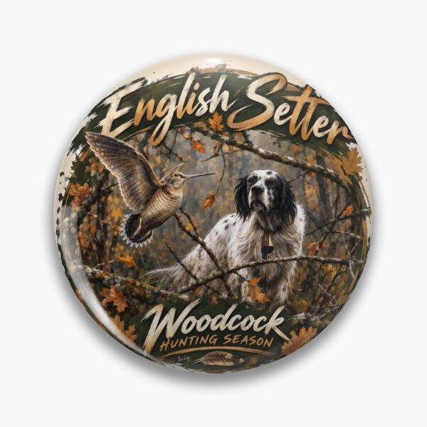 Item preview, English Setter – When Woodcock Season Calls designed and sold by TammyHunterArt.