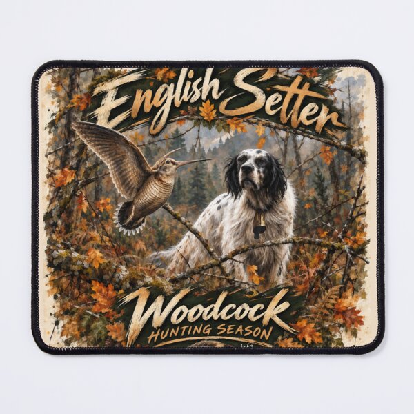 Item preview, English Setter – When Woodcock Season Calls designed and sold by TammyHunterArt.