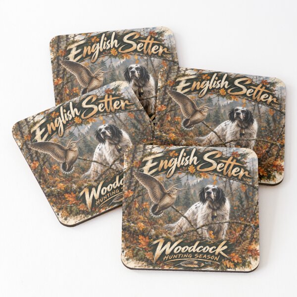 Item preview, English Setter – When Woodcock Season Calls designed and sold by TammyHunterArt.