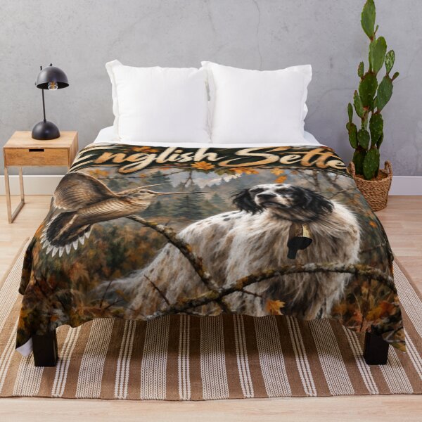 Item preview, English Setter – When Woodcock Season Calls designed and sold by TammyHunterArt.