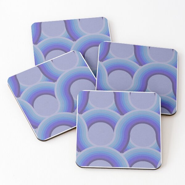 Item preview, Rollin' Retro Road in Blue Ombre Textured designed and sold by YesterdayColl.