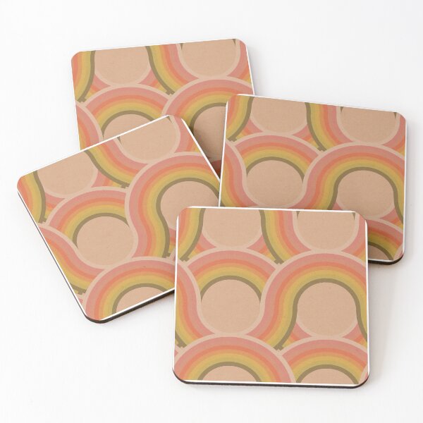 Item preview, Rollin' Retro Road in Peachy Keen Textured designed and sold by YesterdayColl.