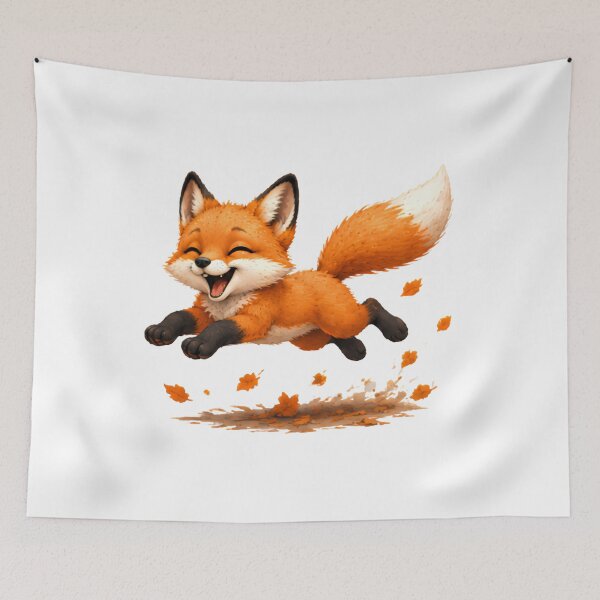 Item preview, Funny Fox designed and sold by Cross-Hatch.