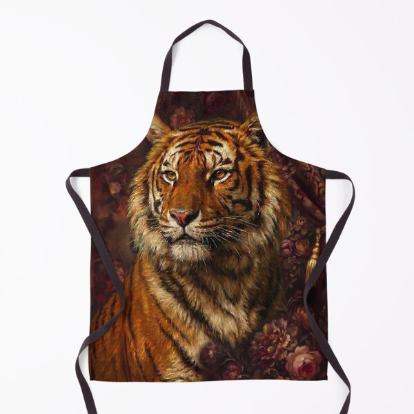 Item preview, Royal tiger painting designed and sold by Real Beast Art.