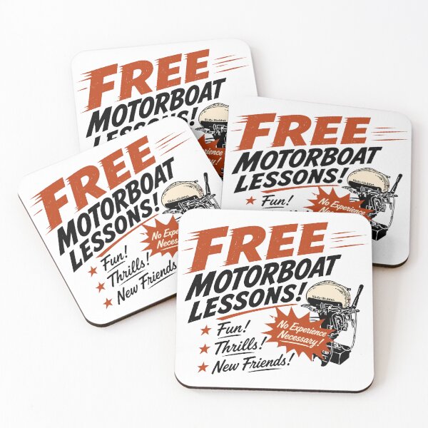Item preview, Free Motorboat Lessons designed and sold by ThomasKadmon.
