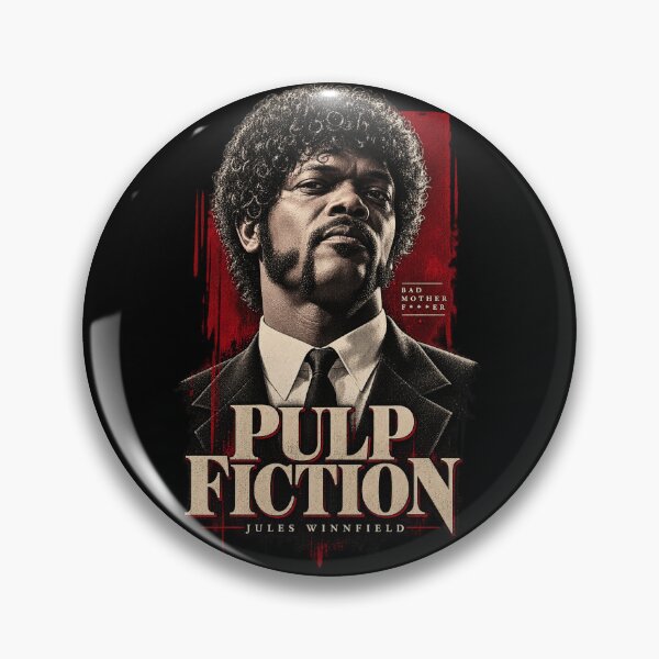 Item preview, Pulp Fiction Jules Winnfield Vintage Art designed and sold by Joniba-Svz.