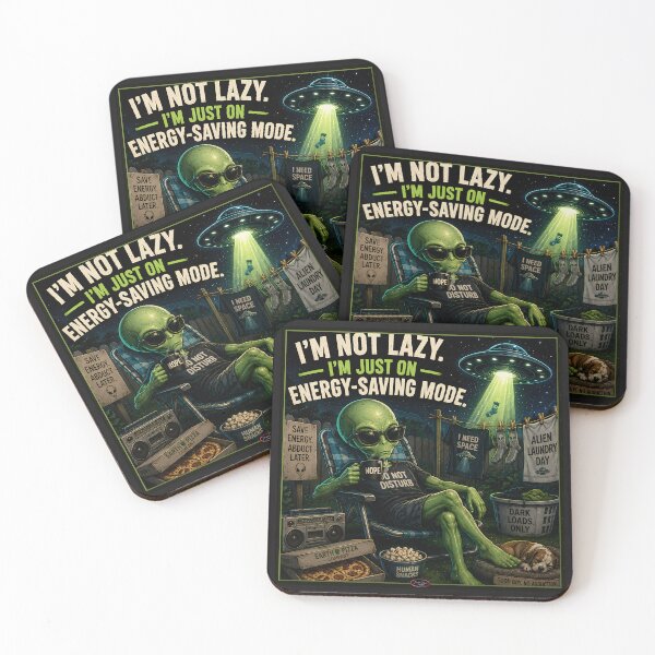 Item preview, Alien Coffee Two: Energy Saving Mode designed and sold by aliengalaxiesglobal.