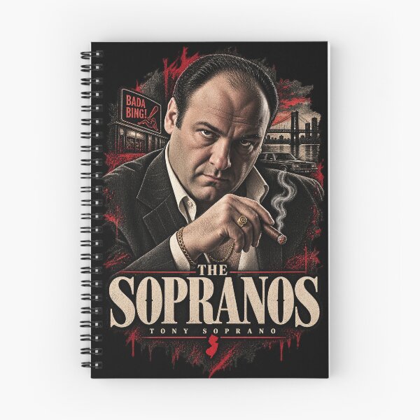 Item preview, The Sopranos Tony Soprano Vintage Art designed and sold by Joniba-Svz.