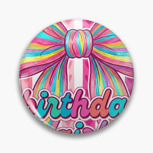 Item preview, Birthday Girl Rainbow Bow Cute Coquette Birthday designed and sold by Merchrise.