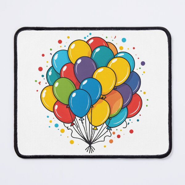 Item preview, Birthday Balloons and Confetti Icon Bold Outline Minimal – Birthday gift idea designed and sold by michallechowicz.