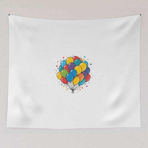 Item preview, Birthday Balloons and Confetti Icon Bold Outline Minimal – Birthday gift idea designed and sold by michallechowicz.