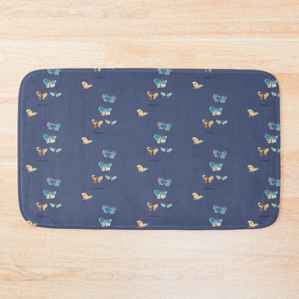 Item preview, Blue Watercolor Butterflies - Whimsical Aesthetic Flying Moths designed and sold by ORIGINS LINES.