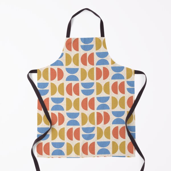 Item preview, Mod Textured Semicircle Shapes in Cream designed and sold by YesterdayColl.
