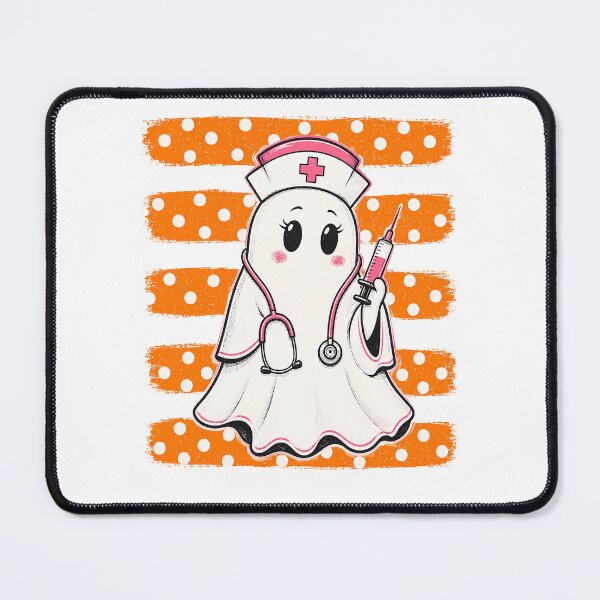 Item preview, Cute Halloween Nurse Ghost Spooky Nurse designed and sold by Merchrise.