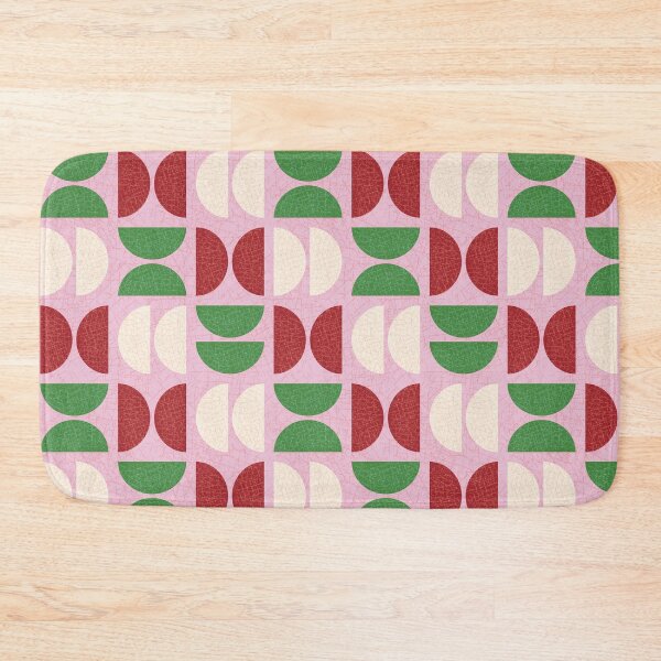 Item preview, Mod Textured Semicircle Shapes in Pink designed and sold by YesterdayColl.