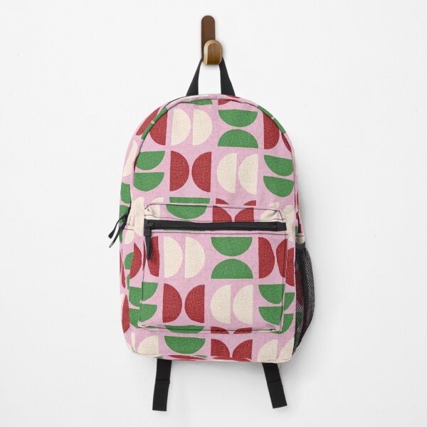Item preview, Mod Textured Semicircle Shapes in Pink designed and sold by YesterdayColl.