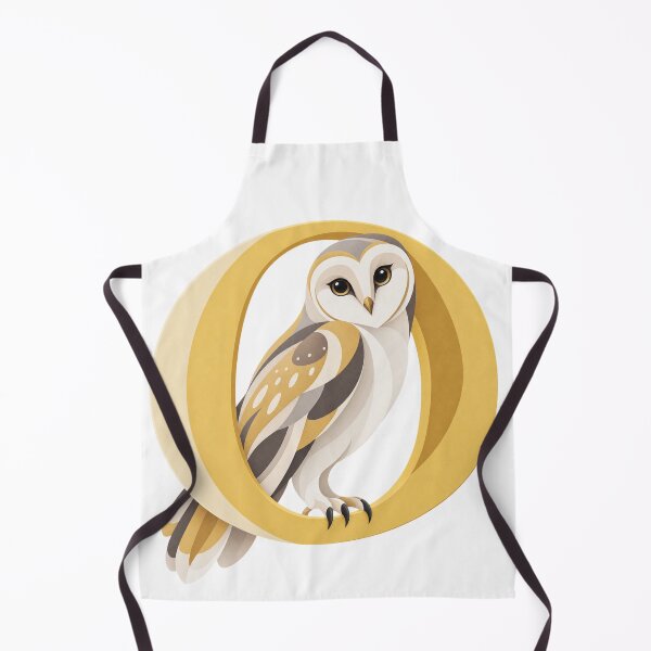 Item preview, Owl Letter O Art designed and sold by tmoca.