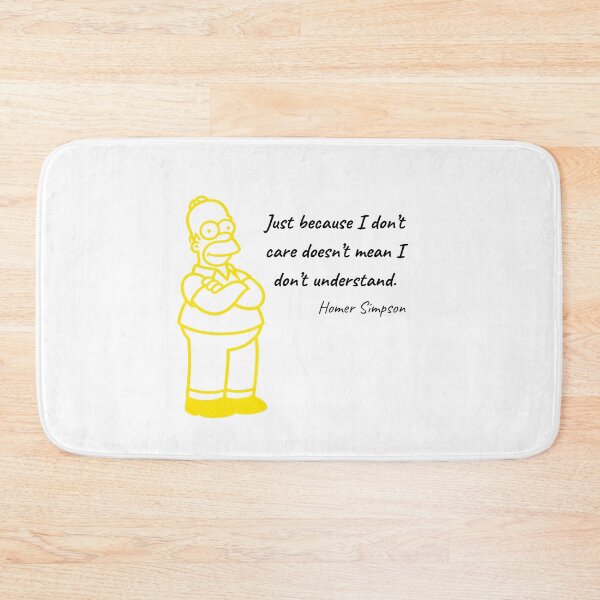 Item preview, Homer Simpson Funny Sarcastic Meme designed and sold by LuxuryHue.