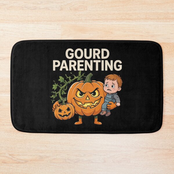 Item preview, HALLOWEEN Gourd Parenting Pumpkin - Funny Halloween Mom Dad Parent Tee designed and sold by Uglyandcute.