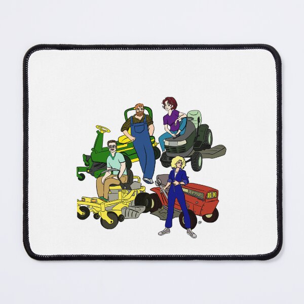 Item preview, Moms and Dads on Mowers designed and sold by TheMimicSociety.