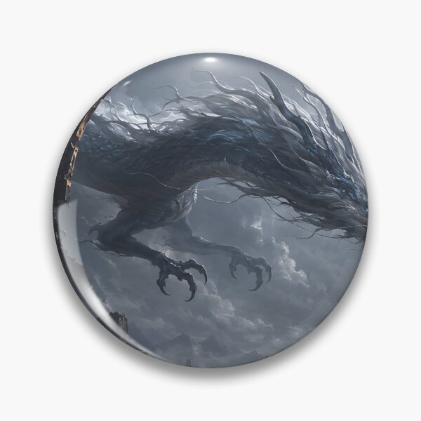 Item preview, Moon Dragon – Guardian of the Broken Rings designed and sold by ChromaRune.