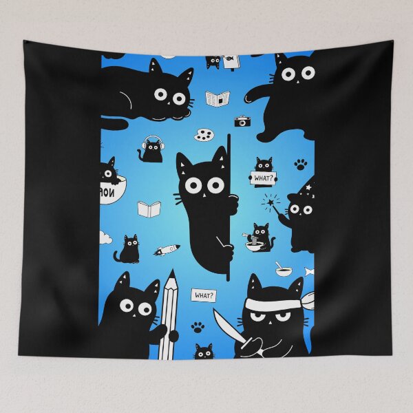 Item preview, Copy of  Kawaii Cats Seamless Pattern – Adorable Cartoon Kittens Repeating Cat Print, Funny Kitty Pattern for Cat Lovers, Cute Animal Aesthetic Background designed and sold by DibujandoPorfa.