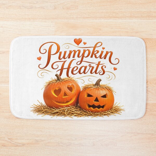 Item preview, Pumpkin Hearts Halloween  designed and sold by DansCreations42.
