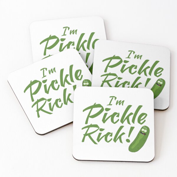 Item preview, I Am Pickle Rick Funny Green Cucumber Meme designed and sold by LuxuryHue.
