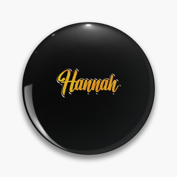 Artikelvorschau, Hannah – Personalisierter Name – Lustiges und einzigartiges Namensdesign entworfen und verkauft von Watsonarts.