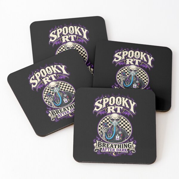 Item preview, Spooky Respiratory Therapist Skeleton Halloween Checkered Shirt, Gothic RT Horror Medical Design, Breathing After Dark, Respiratory Care Week Gift designed and sold by ClinicalHubs.