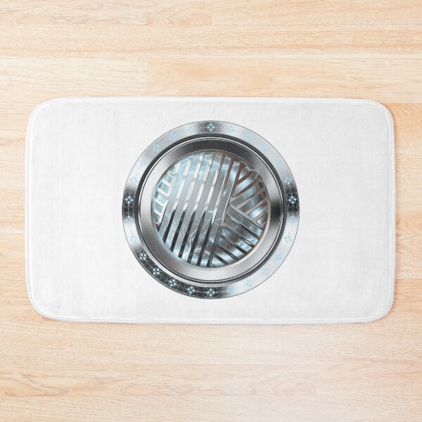 Item preview, Futuristic Sci-Fi Silver Energy Core and Metal Grille designed and sold by MinimalAurashop.