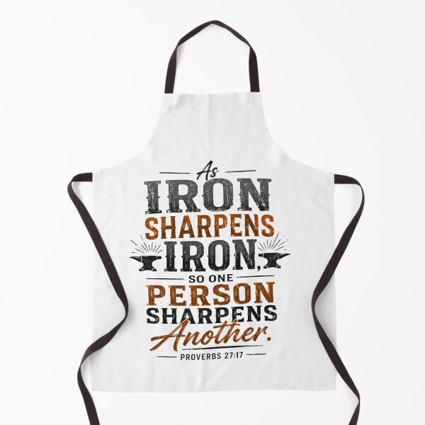 Item preview, Iron Sharpens Iron - Proverbs 27:17 Vintage Sword Christian Design designed and sold by FitEnvy.