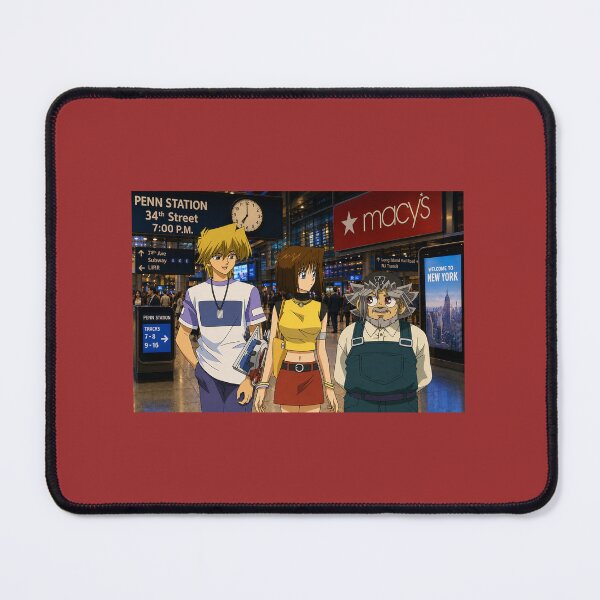 Item preview, NYC Anime Adventure at Penn Station | Yu-Gi-Oh! Fan Art designed and sold by     Crowned Canvas Studio ⭐ .