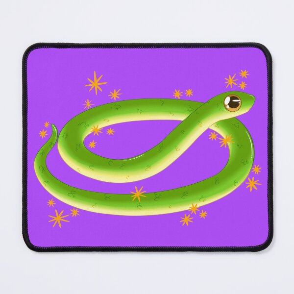 Item preview, Rough green snake designed and sold by squishyenby.